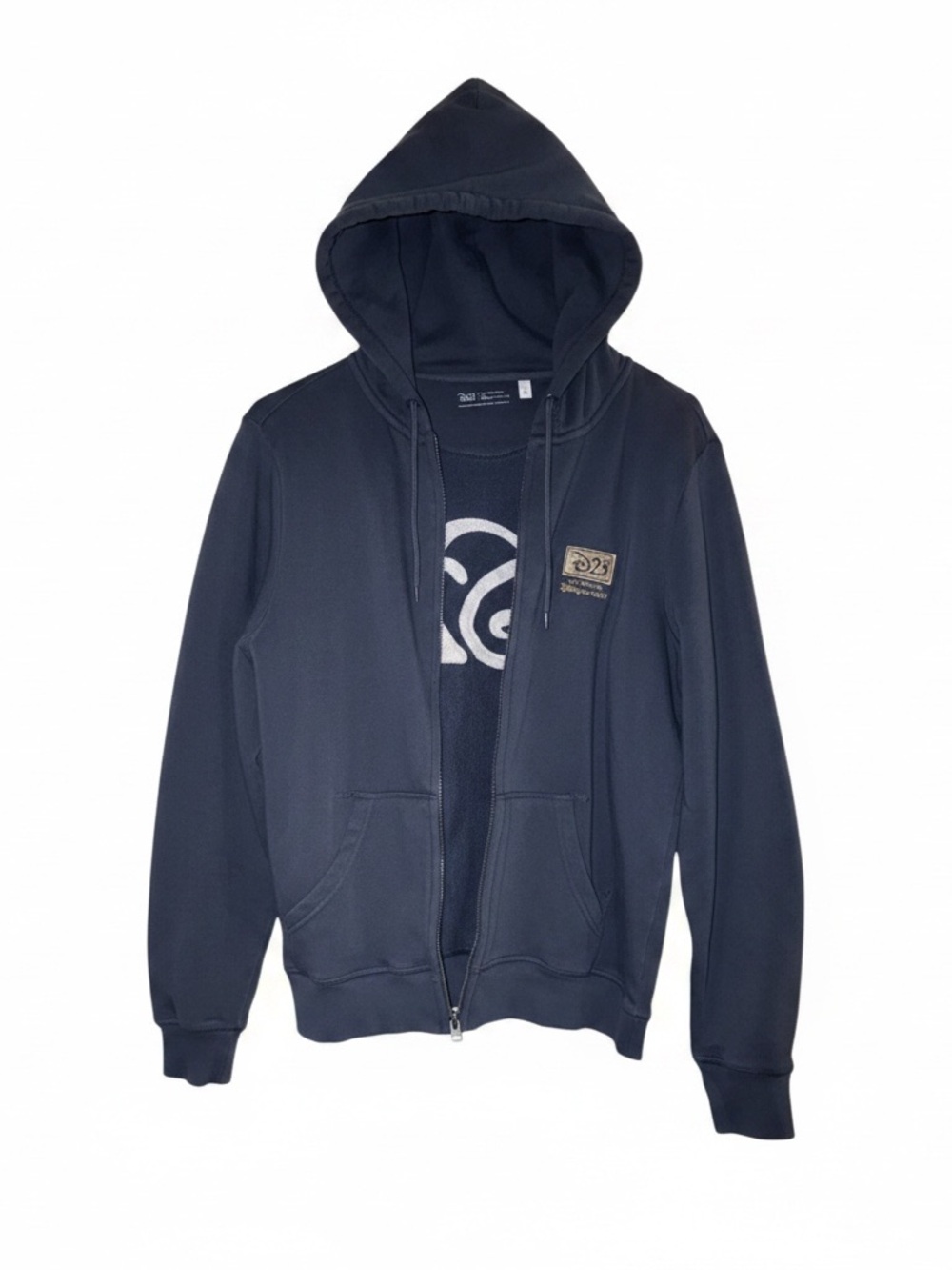 2023 Disney D23 Navy Blue Fan Club Zip-up Hoodie